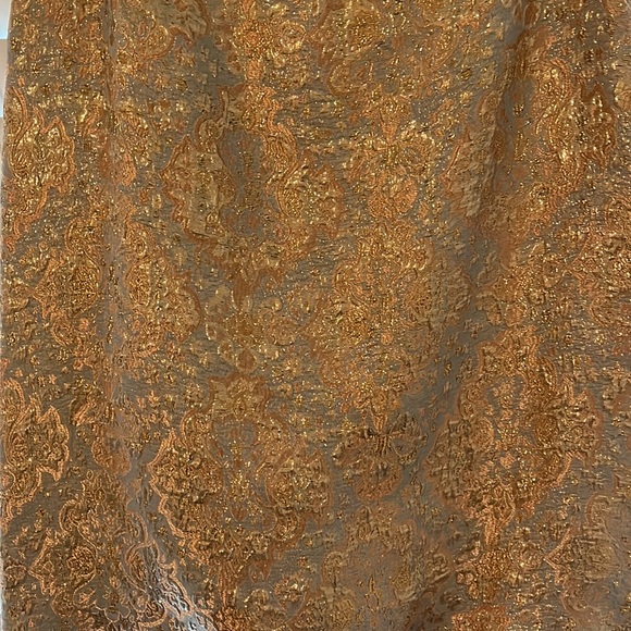 Vintage Dolce Gabbana suit- It is Gold with Shell Trim, Silk Lining 100%, RARE - Picture 5 of 11